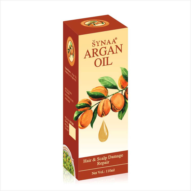 SYNAA Argan Oil - Hair & Scalp Damage Repair Oil