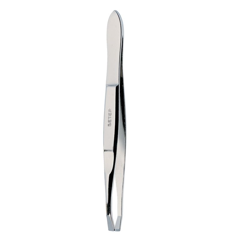 Beter Beauty Accessories Nickel Plated Crab Tip Tweezers