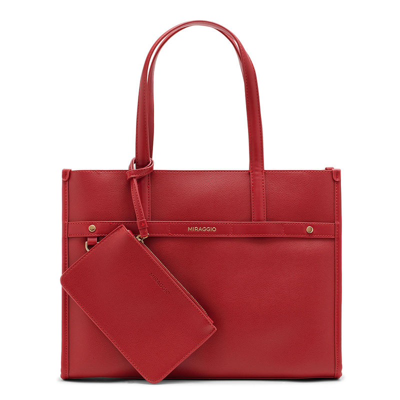 Buy MIRAGGIO Marcy Tote Bag Red (L) Online