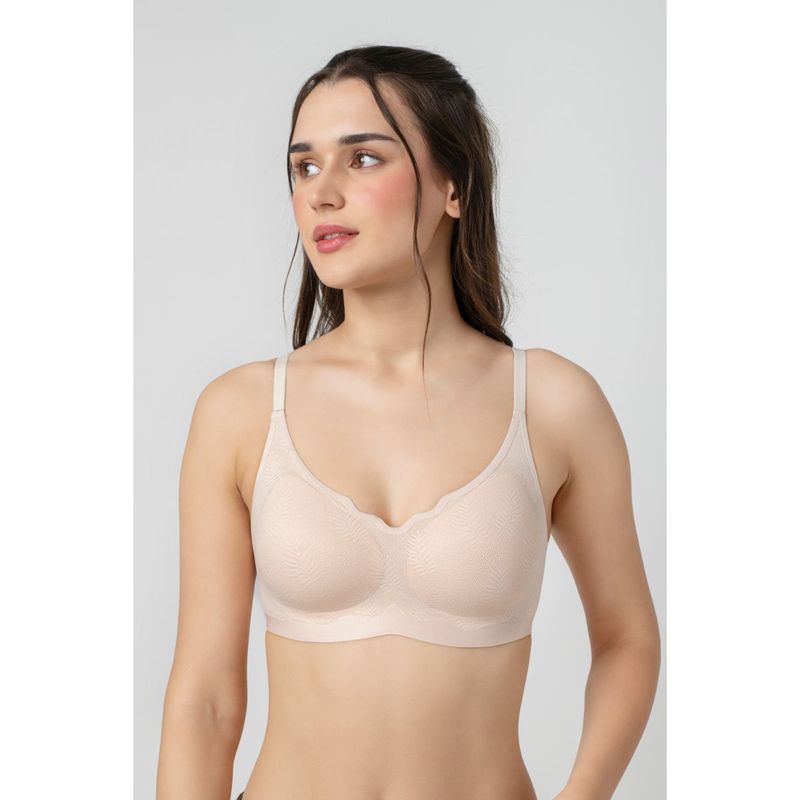 bodyline Nude Seamless Lightly Padded with Medium Coverage T-Shirt Bra (S)