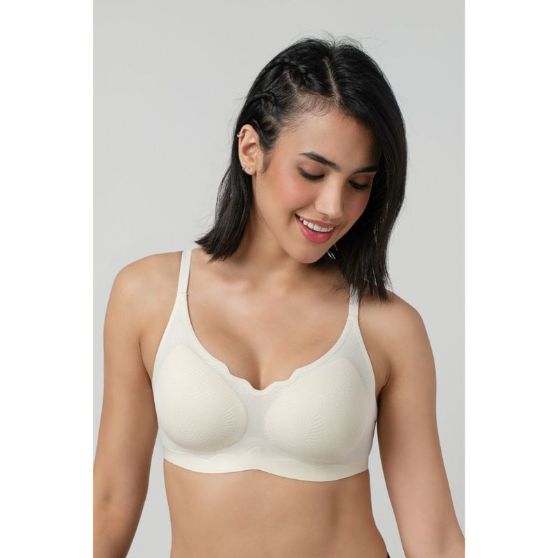 bodyline Vanilla Seamless Lightly Padded with Medium Coverage T-Shirt Bra (S)