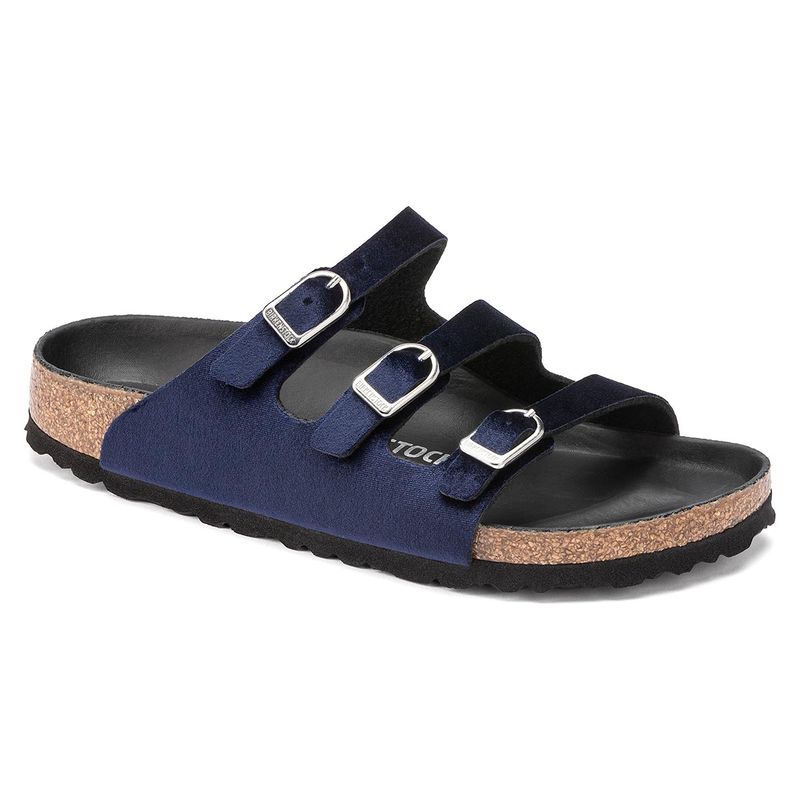 Women's cheap blue birkenstocks