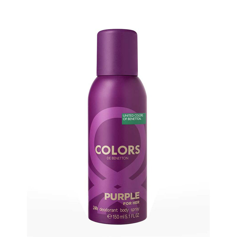 United Colors of Colors Purple Deodorant Body Spray For Her
