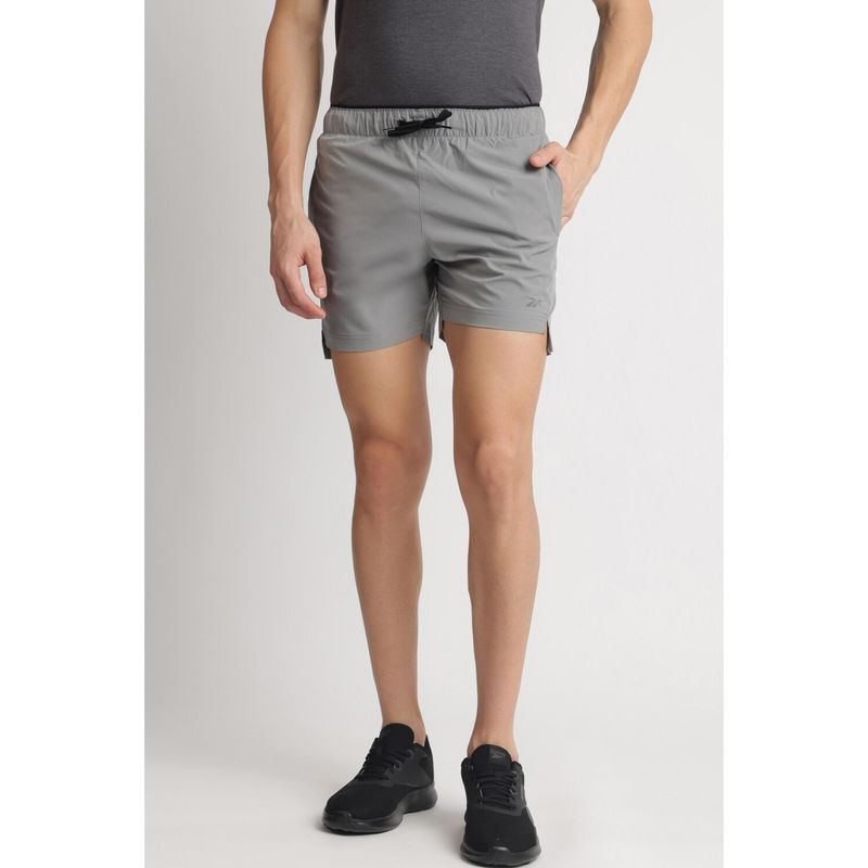Reebok Men Grey Shorts (S)