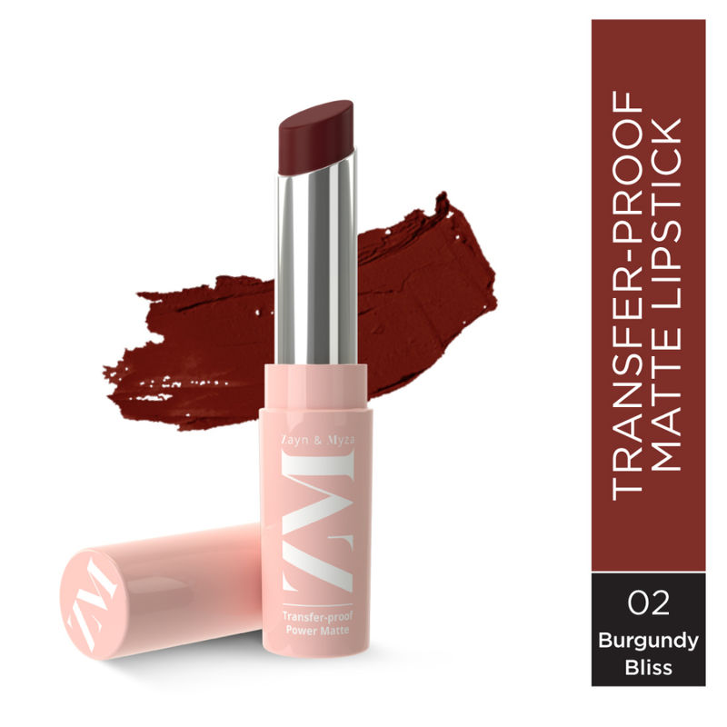 ZM Zayn & Myza Transfer Proof Power Matte Lipstick