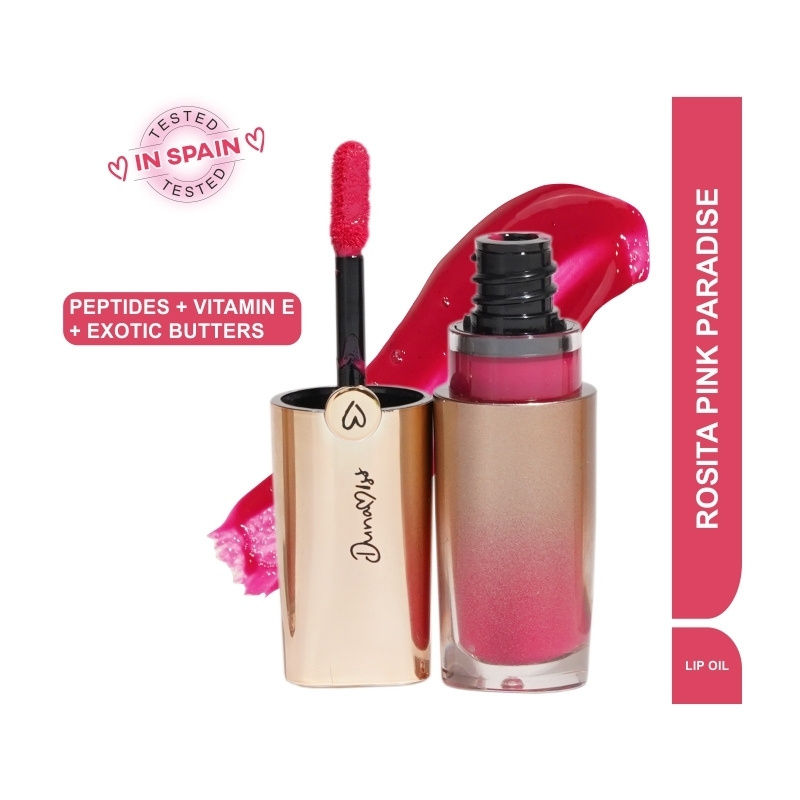 Dunamiss Lip Glow Oil for Plumping Shine - Rosita