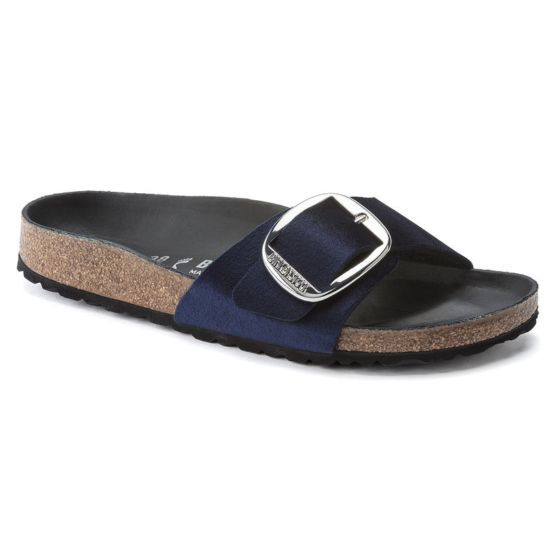 Birkenstock Madrid Big Buckle Midnight Narrow Width Women One Strap Sandals EURO 42
