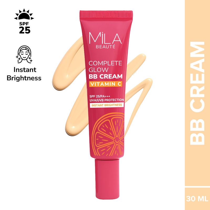 Mila Beaute Complete Glow Bb Cream With SPF25 PA+++ - Medium