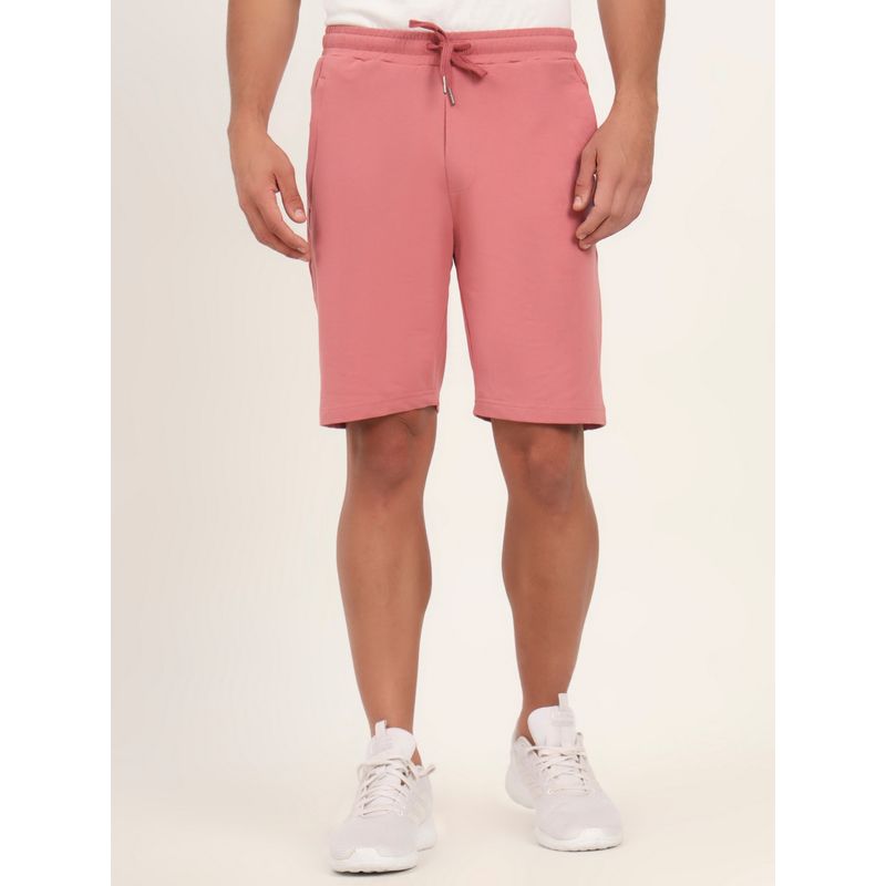 JadeBlue Peach Slim Fit Cotton Stretch Comfortable Fit Modern Style Shorts (39)