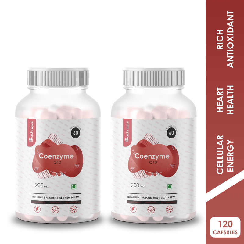 BODYOPS High Absorption Coenzyme Q10 200mg Capsules