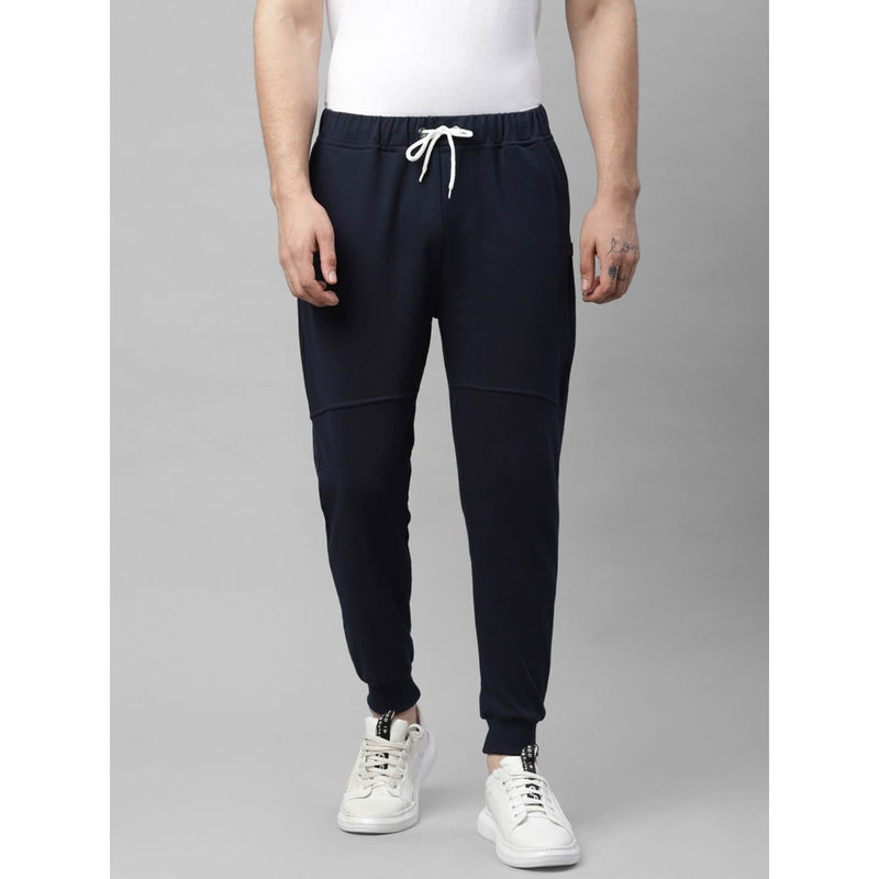 RIGO Men Navy Cut & Sew Terry Jogger (30)