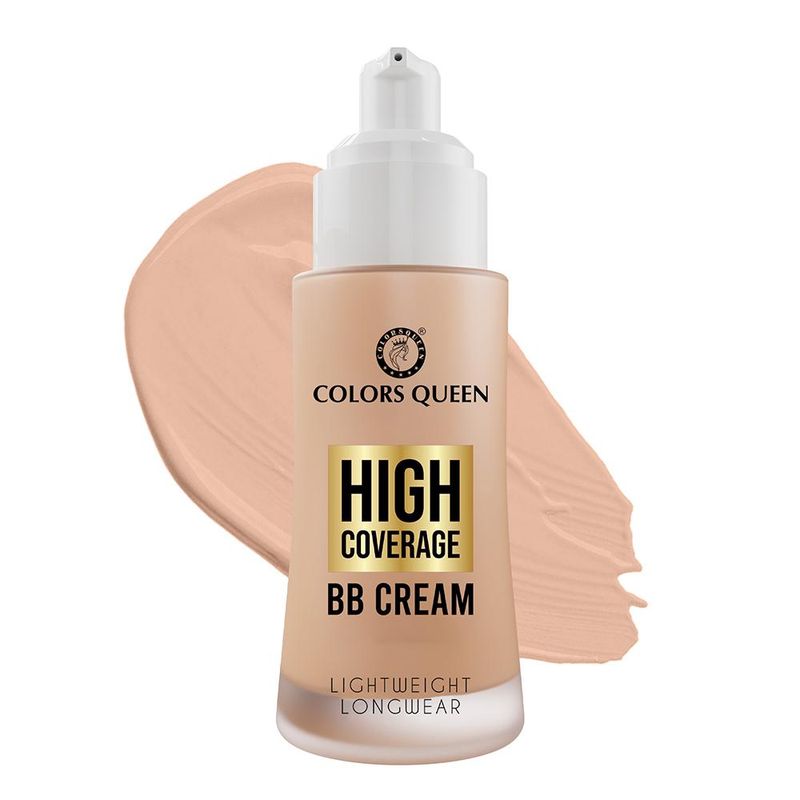 Colors Queen High Coverage BB Cream - White Ivory-01