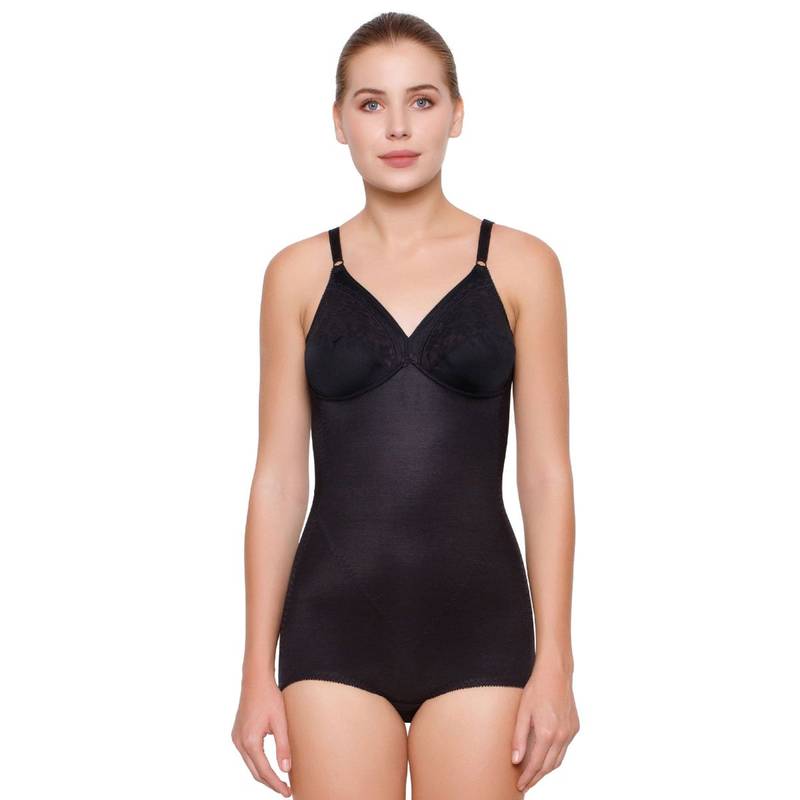 Triumph Formfit Non Padded Wireless Soft Body shaper Bodysuit - Black (36B)