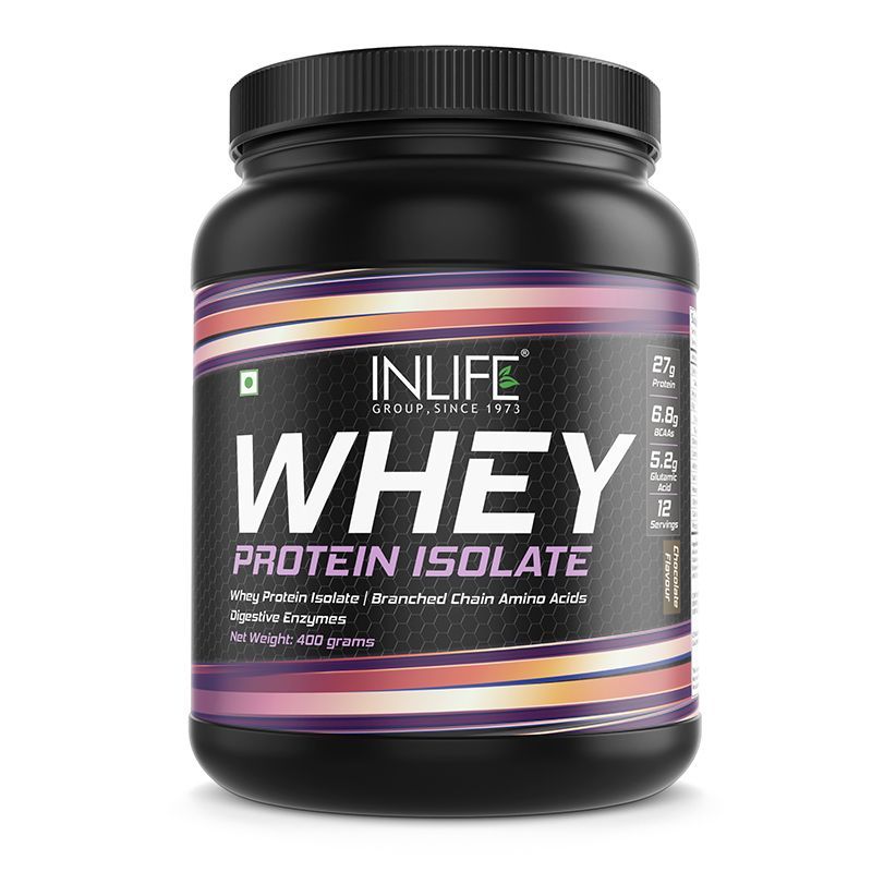 INLIFE 100% Isolate Whey Protein Chocolate Powder