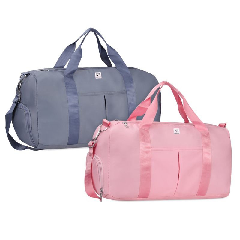 Light pink cheap duffle bag