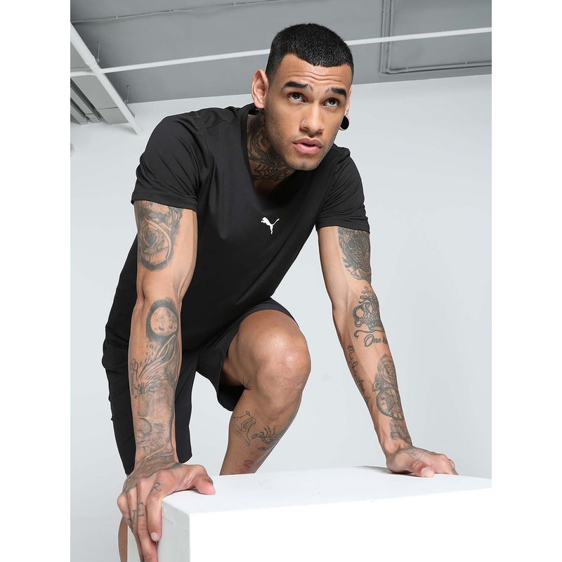 Puma Cloudspun Soft Mens Black T-Shirt (M)