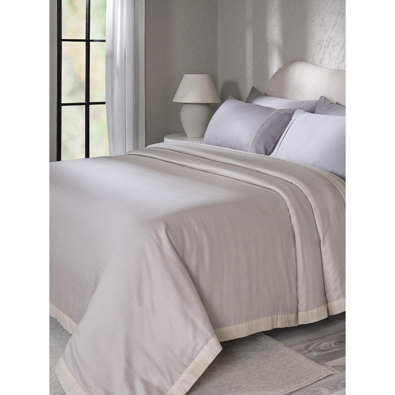 Maspar Soft Breathable & Summer Ready Solid Cotton Tencel Dohar - 80 GSM (Single) (Single)