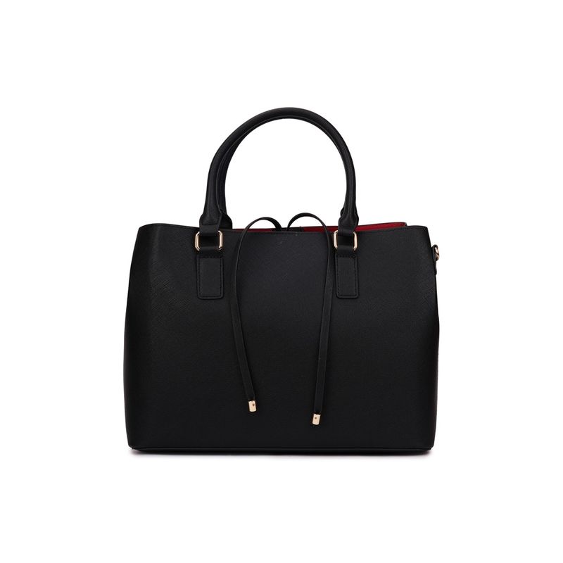Buy Aldo Aquafynaax Women Black Satchel Set of 2 Online