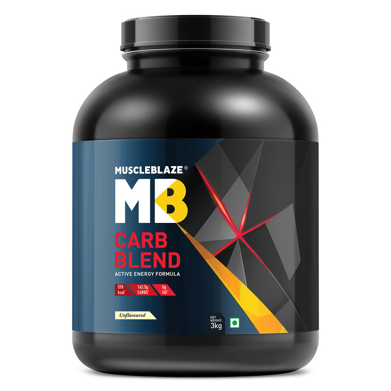 MuscleBlaze Carb Blend   Unflavored
