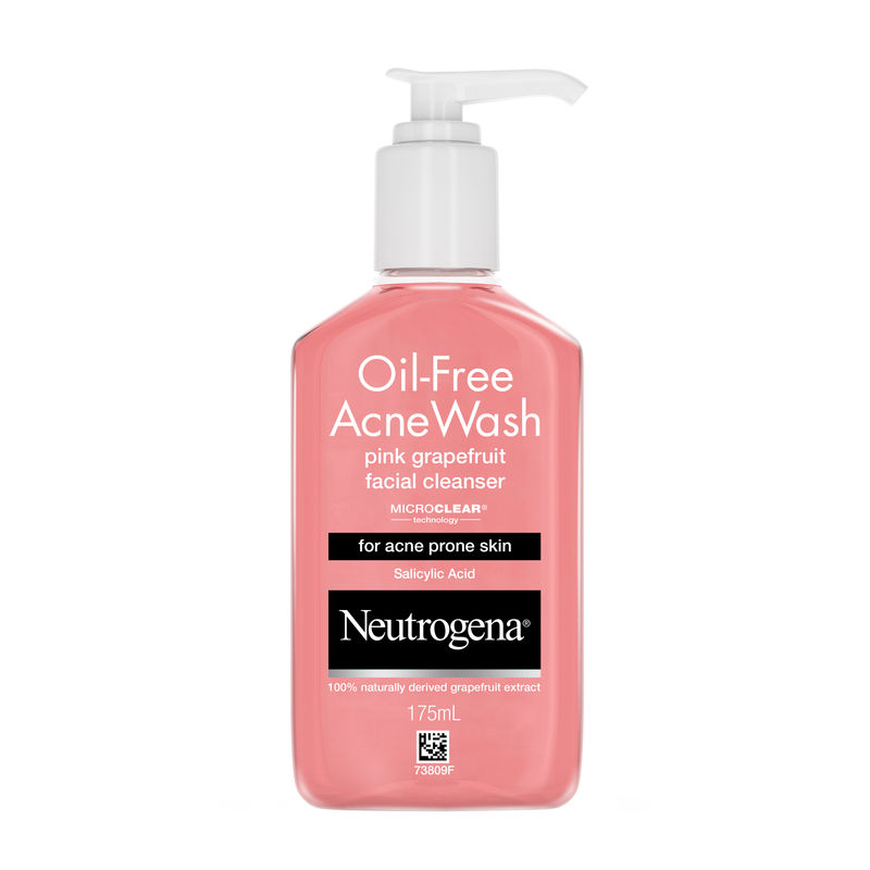 Neutrogena Oil Free Acne Wash Pink Grapefruit Facial ...