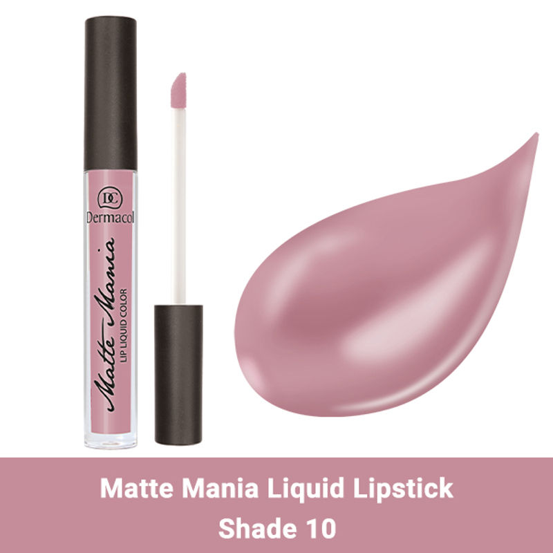 Dermacol Matte Mania Liquid Lip Color - 10