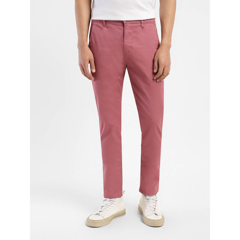 Levi's Mens 512 Pink Slim Tapered Fit Chinos (28)