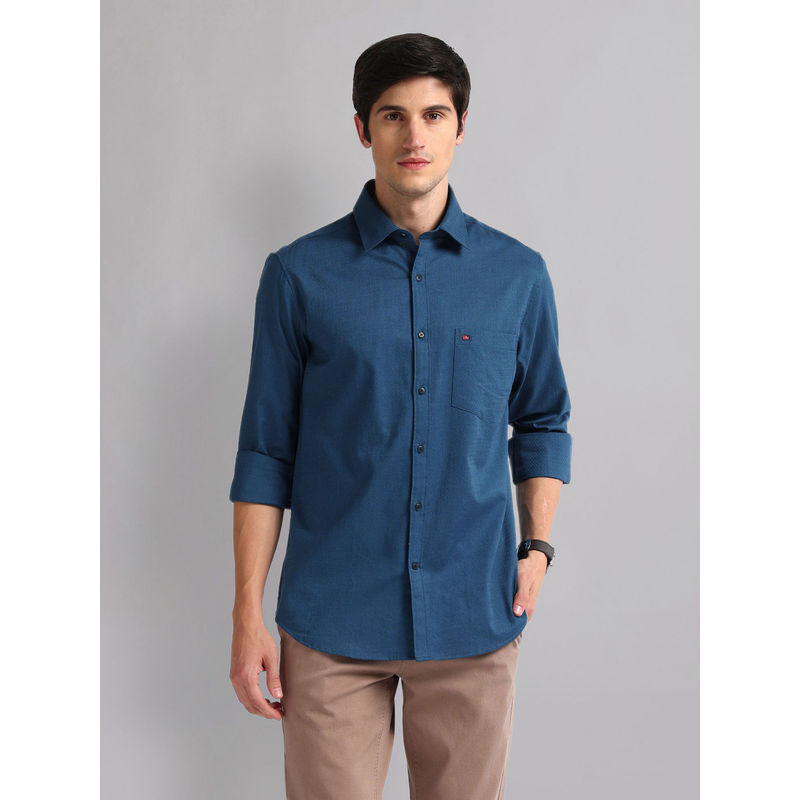 AD By Arvind Geometric Patterned Slim Fit Shirt (40)