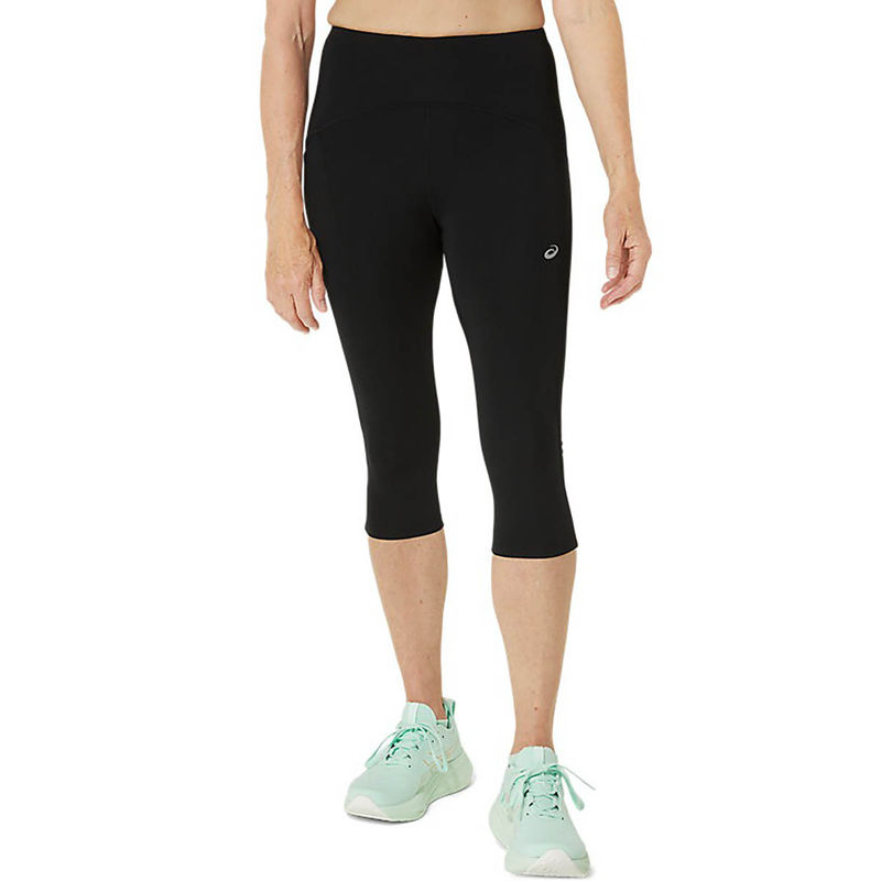 ASICS Black Road High Waist Capri Tights (S)