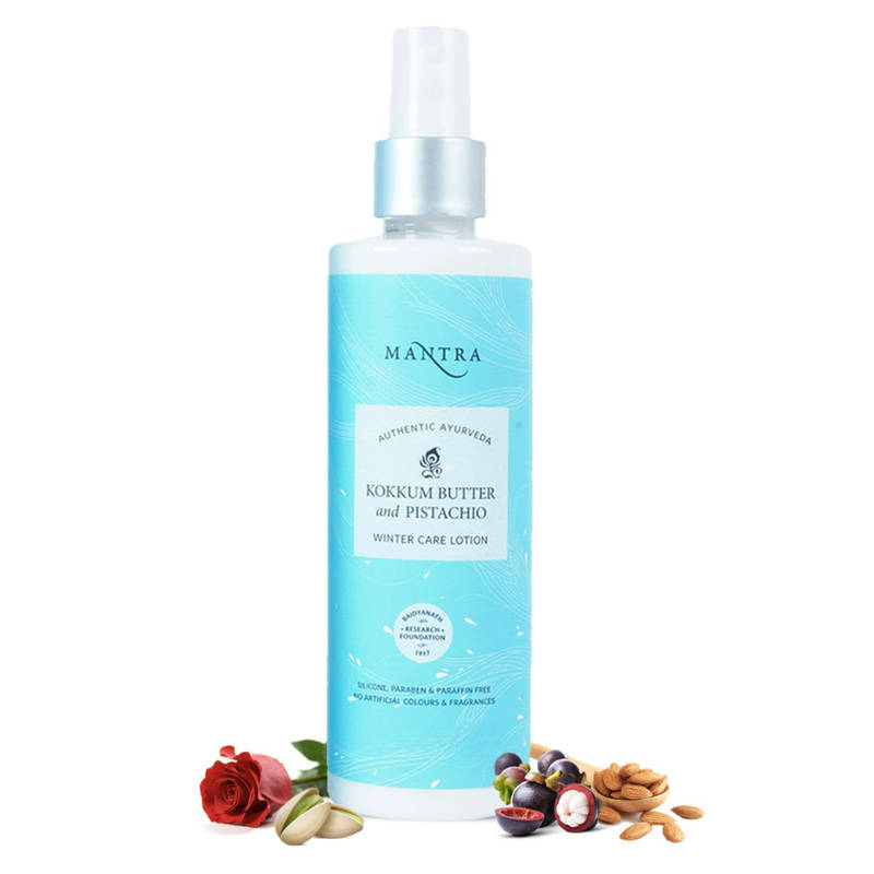 Mantra Herbal Kokkum Butter and Pistachio Winter Care Lotion