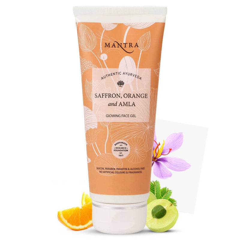 Mantra Herbal Saffron- Orange and Amla Fairness Face Gel