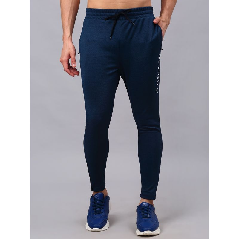 INVINCIBLE Teal Mens Bold Trackpants (XS)