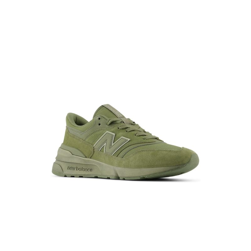 New Balance Mens Casual Olive Sneakers (UK 7.5)