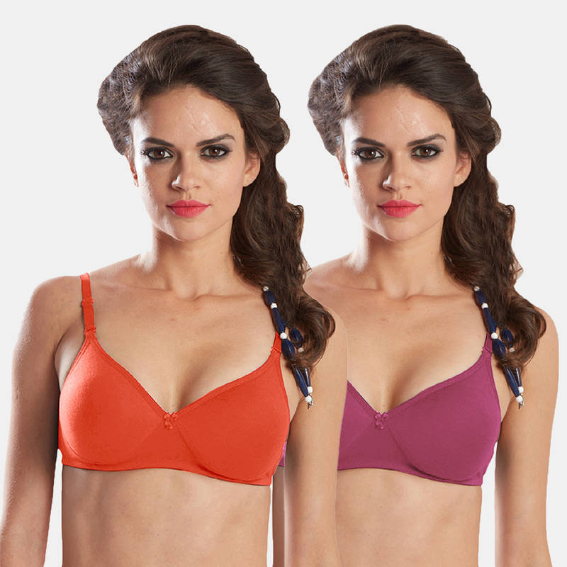 Sonari 0026 Padded T Shirt Bra - Multi-Color (32B)