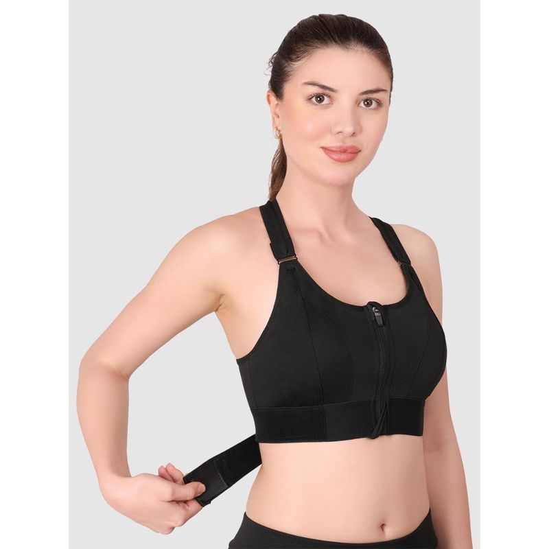 BRACHY Women Full Coverage Workout Sports Bra (M)