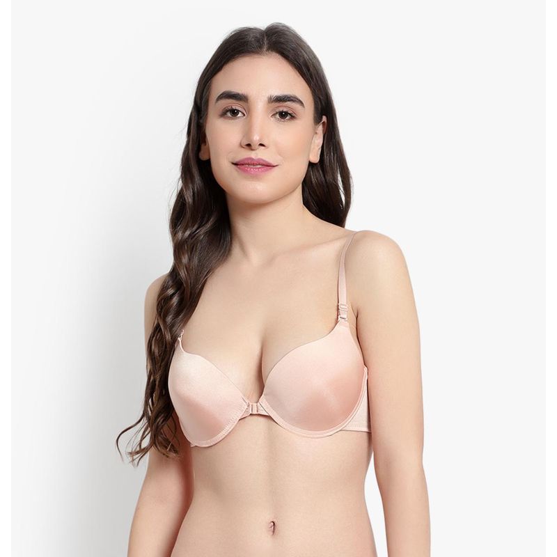 BRACHY Beige Lightly Padded Push-Up Bra (34B)