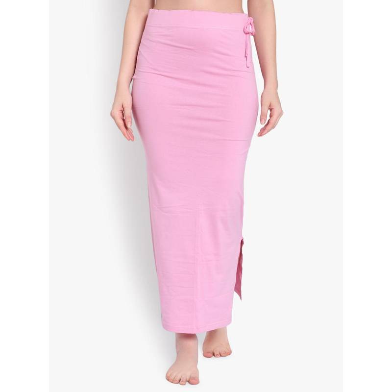 BRACHY Women Pink Saree Shapewear (L)