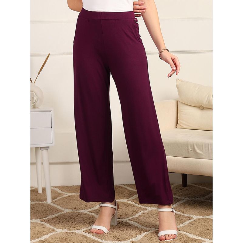Zelena Women High Waisted Viscose Maternity Pyjamas with Pockets (M)