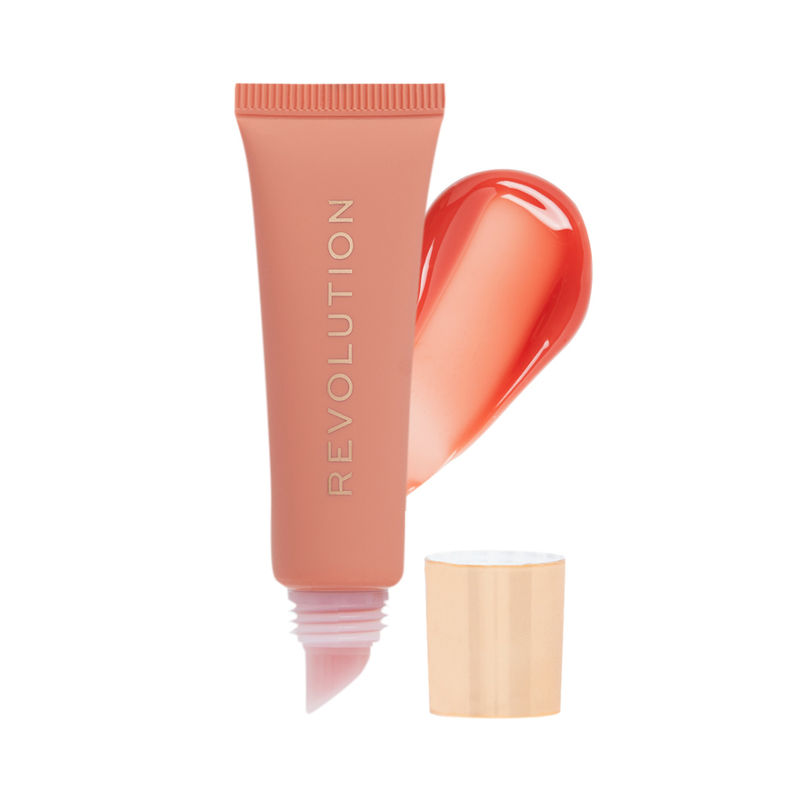 Makeup Revolution Juicy Peptide Lip Balm - Nude Spice