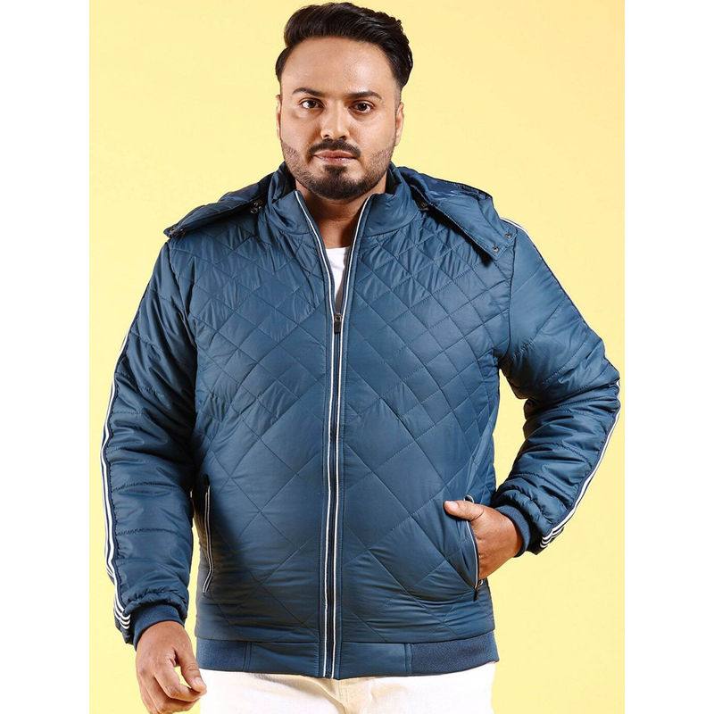 Hardsoda Men Regular Fit Solid Full Sleeves Jacket (6XL)