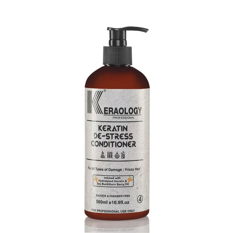 KERAOLOGY Keratin De-Stress Conditioner