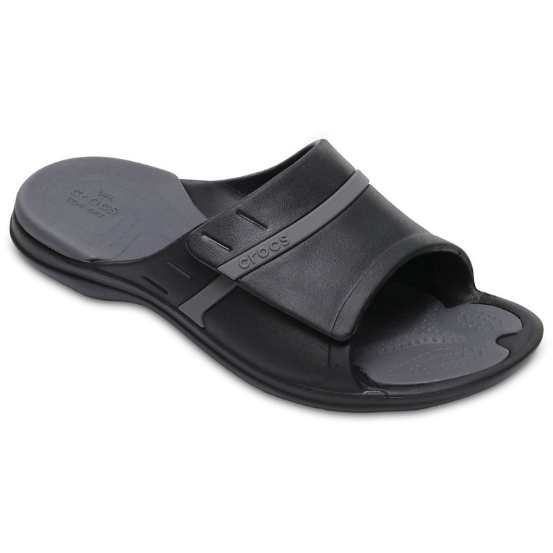 Buy Crocs Modi Black Unisex Slide 12 Online