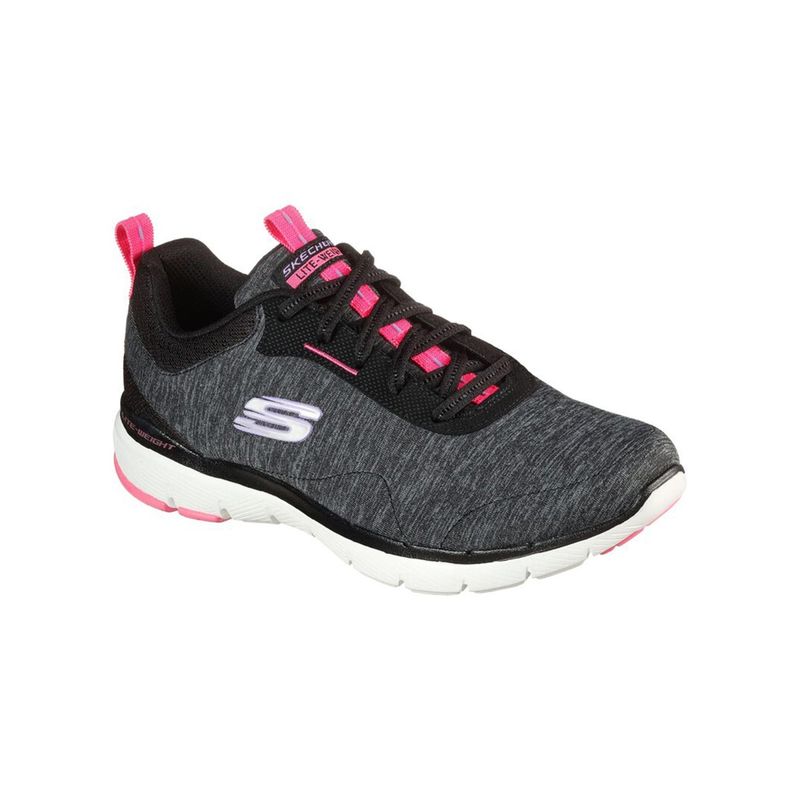 skechers flex appeal 3.0 black and bronze