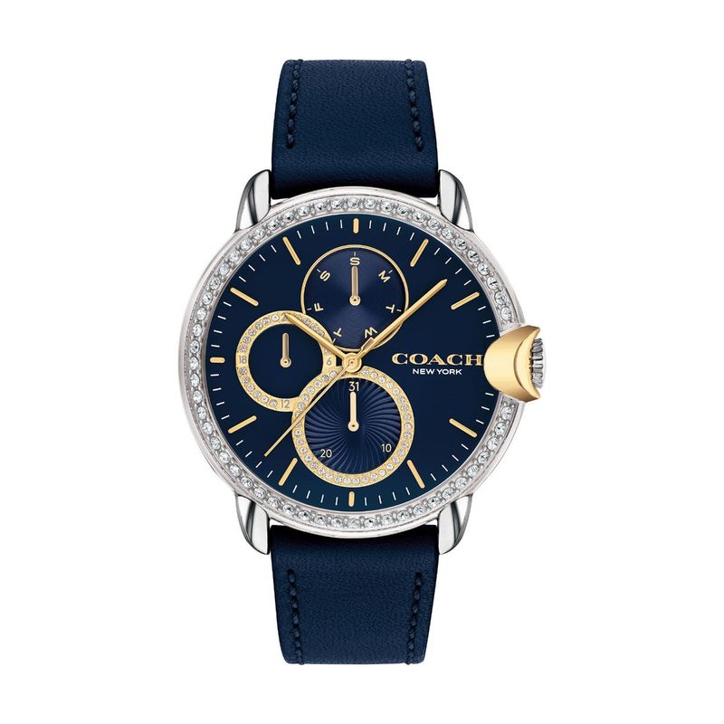 Buy Coach CO14503734W Blue Dial Multifunction Analog Watch for Women Online