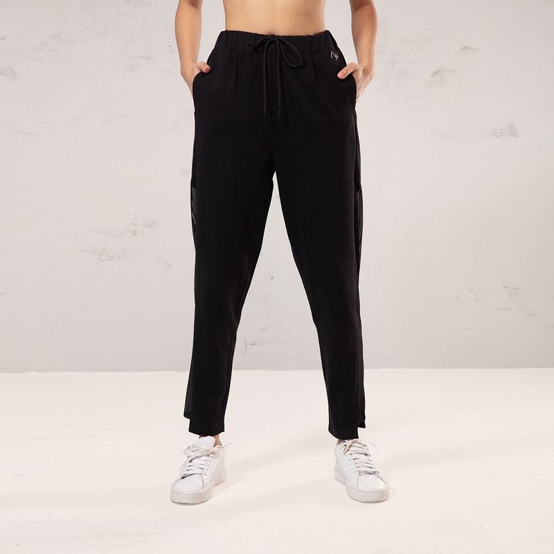 Nykd by Nykaa Terry Jogger - NYAT236 Jet Black (S)