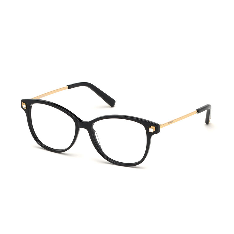 D Squared 2 Black Plastic Frames DQ5287 53 001 Buy D Squared 2 Black