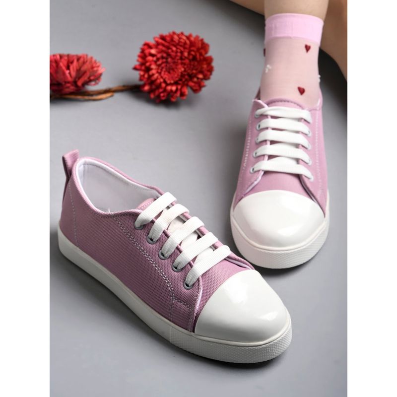 Peach sneakers for ladies clearance