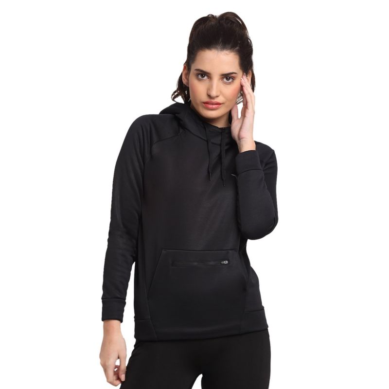 INVINCIBLE Black Women’s Exclusive Box Fleece Sweatshirt (XS)