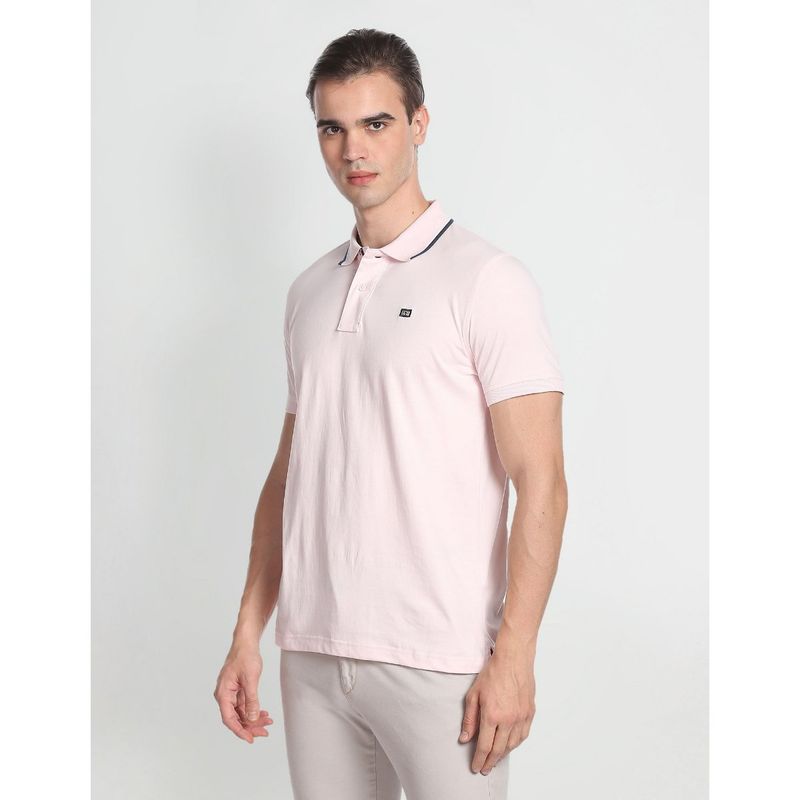 Arrow Sports Tipped Collar Cotton Polo T-Shirt (2XL)