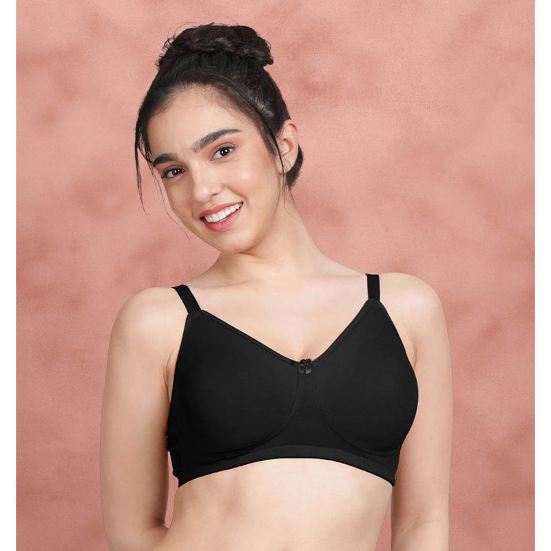 Shyaway Susie By Black Beauty Secret Side Shaper Basic Moulded Bra (32B)