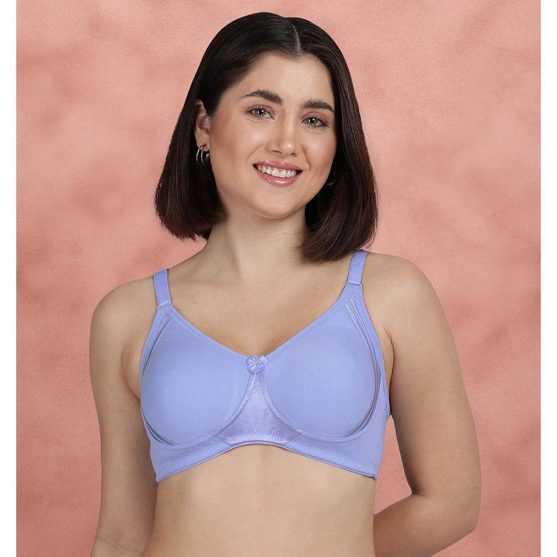 Shyaway Susie By Serenity Blue Side Encircled 3/4Th Coverage Everyday Bra (32D)
